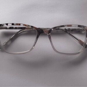 Lamb LA090 Pink 54/16/140 Eyeglass Frame & Lamb Eyeglass Case & Cleaning Cloth